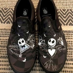 Vans Tim Burton’s The Nightmare Before Christmas Slip Ons- Women’s size 7.5